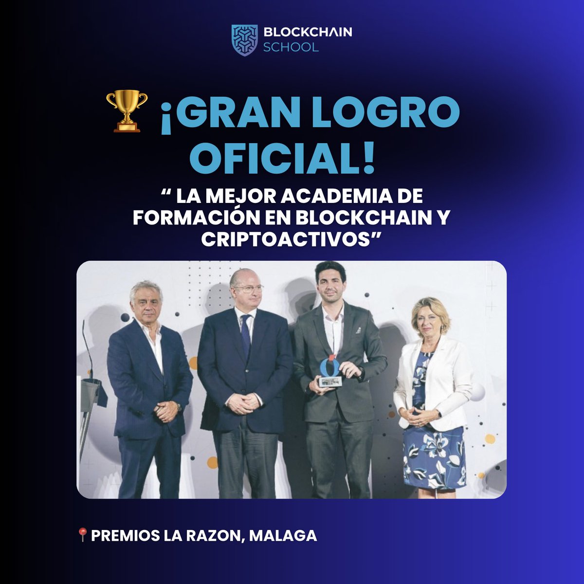 BCSchool_'s tweet photo. 🏆 Blockchain School gana el Premio La Razón
📰 Lee la nota oficial en la página 16 del suplemento digital de La Razón:
👉 https://t.co/gqbZ2DYbpp
Gracias por ser parte de este camino. 💛
#BlockchainSchool #PremiosLaRazon #EducaciónCripto #Blockchain https://t.co/4FUBMCLYnj