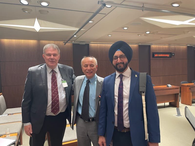 Great to have Dr. Herman Barkema (University of Calgary) and Dr. Sameeh Salama (Fedora Pharmaceuticals) join the Science &amp; Research Committee for an important discussion on Antimicrobial Resistance (AMR). Their testimony highlighted key research efforts underway in Alberta and