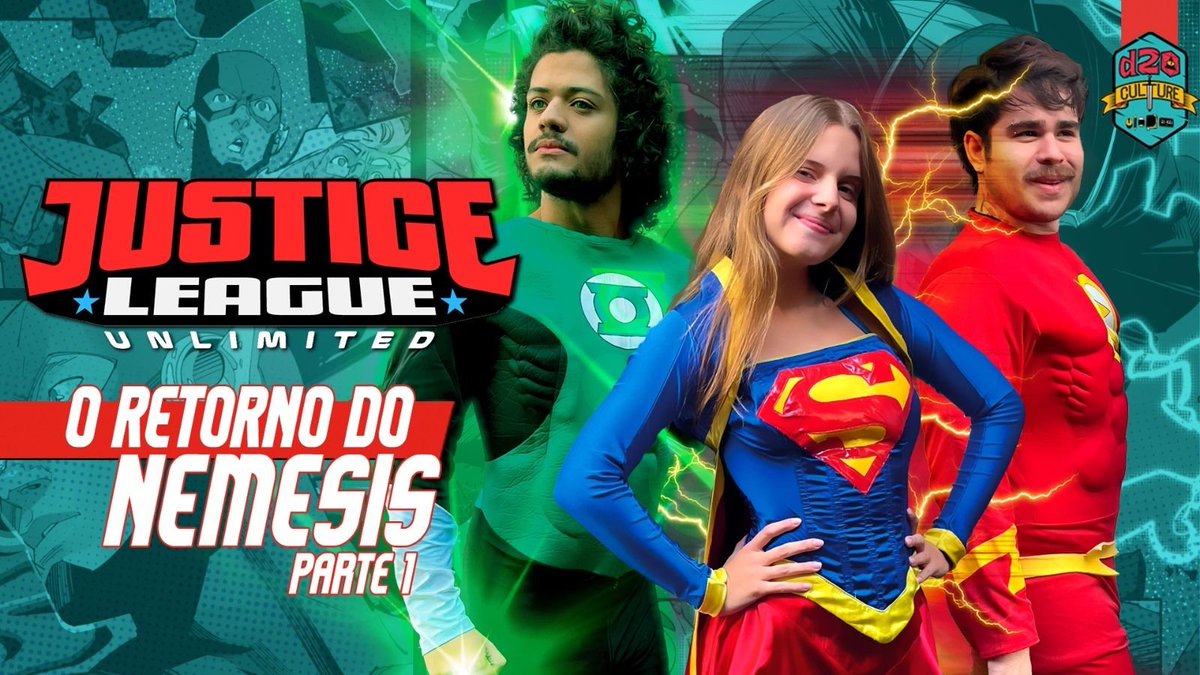 DCnauta (@universodcnauta) on Twitter photo 🚨AMANHÃ TEM LIVE DO RPG DA DC. 
A primeira campanha narrada de Justice League Unlimited RPG da <a href="/D20CultureBR/">D20 Culture ⟡</a> 
Olha os links⬇️ 🚨AMANHÃ TEM LIVE DO RPG DA DC. 
A primeira campanha narrada de Justice League Unlimited RPG da <a href="/D20CultureBR/">D20 Culture ⟡</a> 
Olha os links⬇️