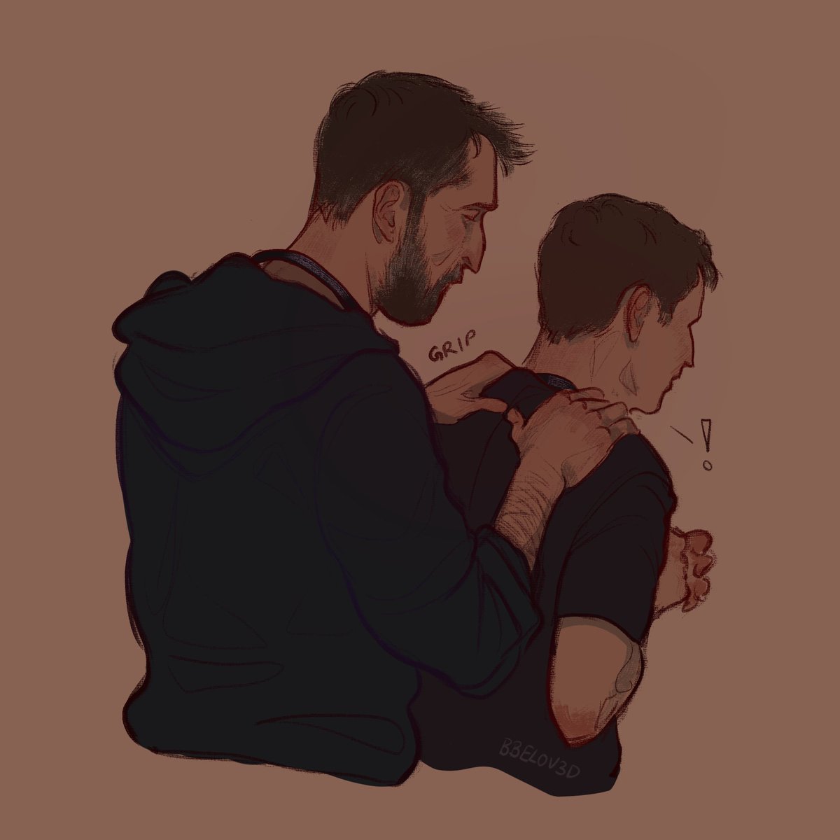 bbelov3d's tweet image. totally appropriate touches #hucklerobby #thepitt