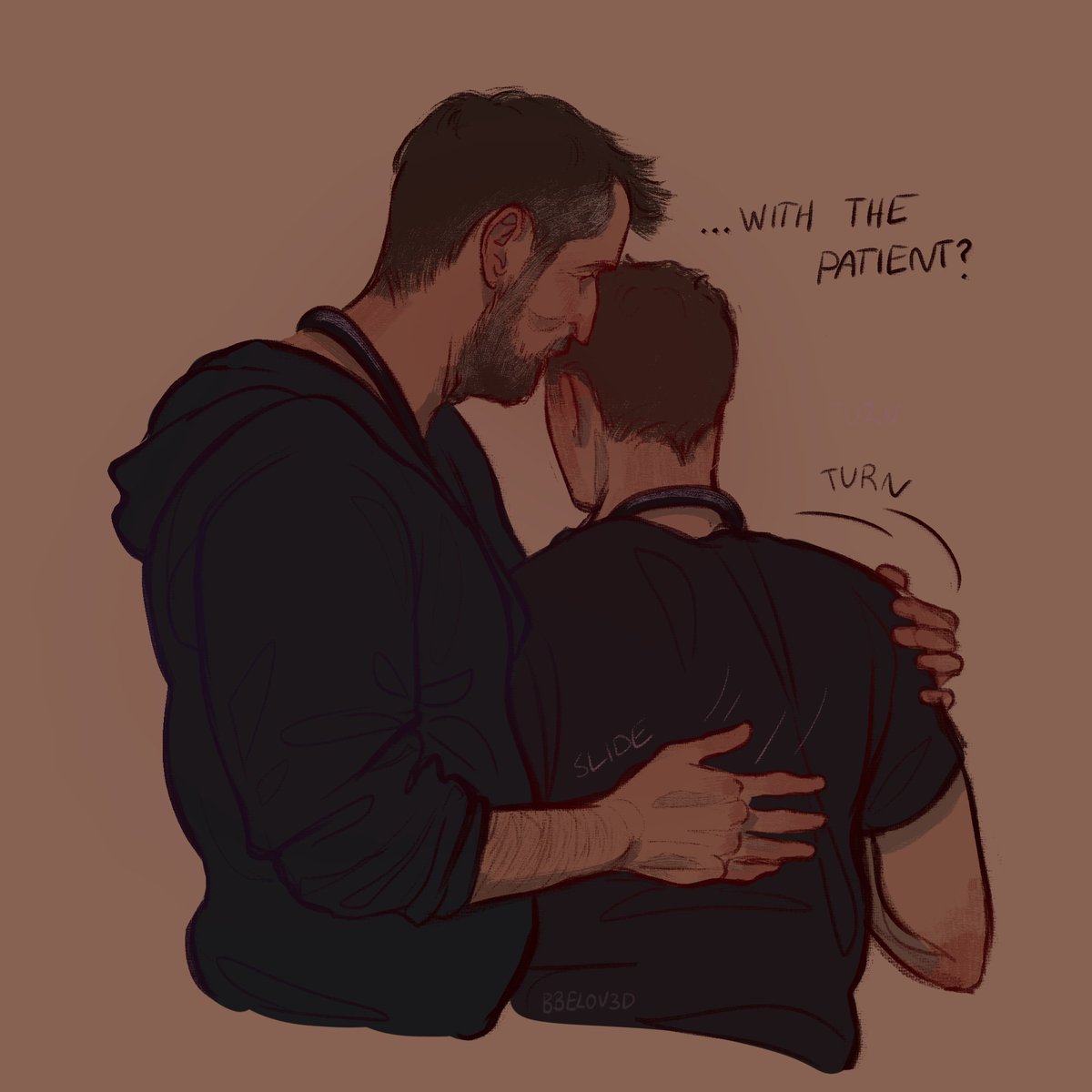 bbelov3d's tweet image. totally appropriate touches #hucklerobby #thepitt