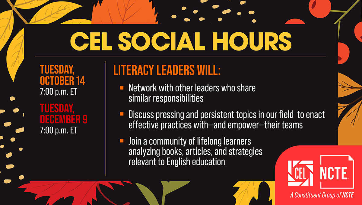 NCTE CEL tweet media