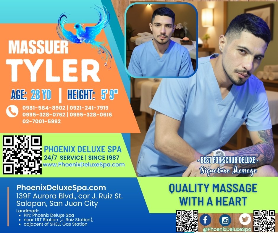 PhoenixDeluxe87's tweet photo. Grab Your BIG Reward w/ Signature Massage!
Book Now: https://t.co/xeYDDcJfGr

Grab a Signature Massage to Reward Yourself!
Details: https://t.co/xeYDDcJfGr

🧐Our Location is SO EASY to Find:
🎯PIN: Phoenix Deluxe Wellness Spa
🏍 Waze/Google | Joyride, Angkas, Move It Or Grab
🚉Train? Get Off @ J. Ruiz LRT Station 
👣 Walk? We're directly adjacent to Shell Gas Station
🅿️ Car? Free Parking @ J. Ruiz LRT Sta.; infront ALMIKE BAR
⛳️139 F. Aurora Blvd., J. Ruiz St., Salapan, San Juan City

💎Call/Text 09815848902 | 09212417919 | 02-7001-5992
💎Call/Text 09953280762 | 09953280616
💎 See U @ Ur DoorStep or Walk in our Spa
💙 Quality Massage 24/7 at Your Service!

#PhoenixDeluxeSpa #PinoyMasahista #HandsomeMasseur #Massage #Masahista #Masahe #GuwapongPinoy #AsianMasseur #AsianMassage #PDS #LGBTQIA #PhoenixDeluxeSpa1987 #Massage247