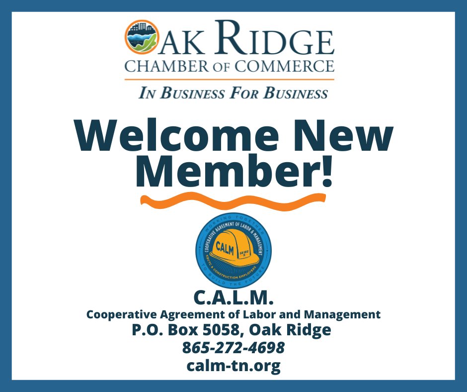 Oak Ridge Chamber tweet media