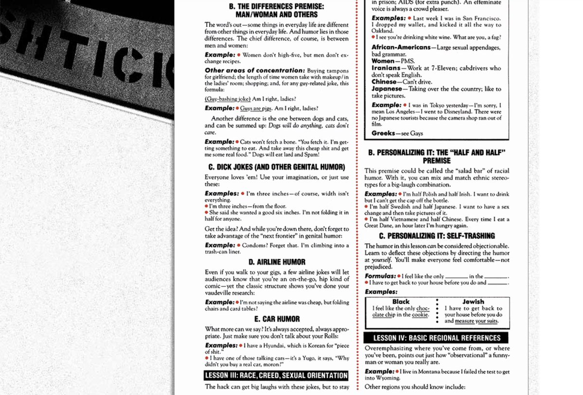 cliffordmyers's tweet image. One of my favourite comedy-nerd internet deep-pulls is @AndyKindler&apos;s Hack Handbook starter kit: web.archive.org/web/2024120509…