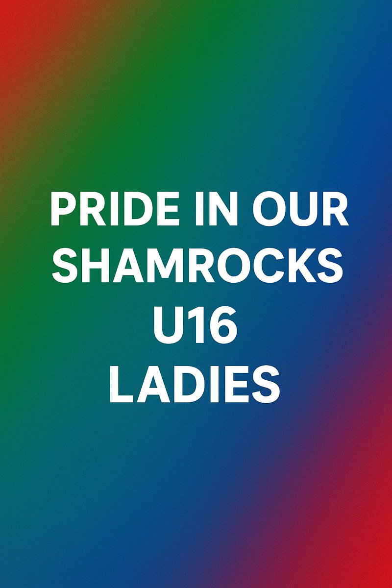 💚❤️💙 Pride in Our Shamrocks U16 Ladies 💪🍀
Get all the latest news on the Shamrocks GAA app member.clubspot.app/club/shamrocks…