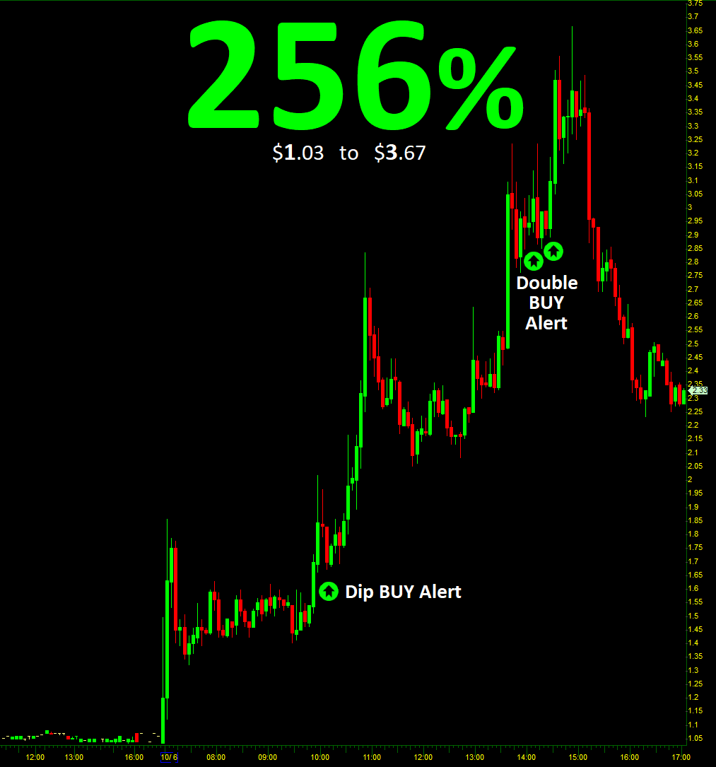 ProfitTradeRoom's tweet photo. The stock market party is back ON! 🙌🏻🎁

Multiple BUY Alerts on $ONMD as well for a nice gain

Profit locked at $3.50

Nearly 300M shares traded which is massive 💪

Get ready for new power movers tomorrow!

$amd #amd #ai #openai $tsla $nvda $sprb https://t.co/FabEkI7kJx