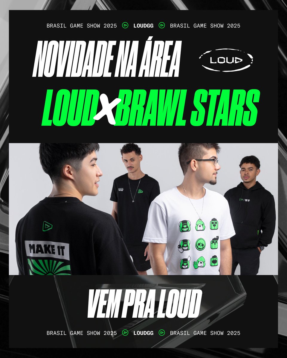 Estão prontos pra entrar no maravilhoso mundo de Brawl Stars?

Quem colar na loja LOUD na Vila Brawl vai poder conferir em primeira mão a coleção LOUD x Brawl Stars 🌟

Muita novidade chegando, e o melhor: tudo com até 20% de desconto!