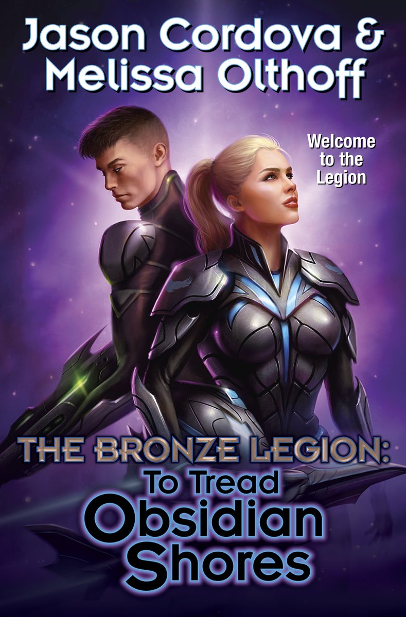 So... this is a thing.

"To Tread Obsidian Shores," Book 1 of the Bronze Legion by myself and <a href="/MelissaOlthoff/">Melissa Olthoff - Author</a>, is available as an eARC today only from <a href="/BaenBooks/">Baen Books</a>.

Hardcover is coming out January 6, 2026, but you don't have to wait until then to get your early access copy.