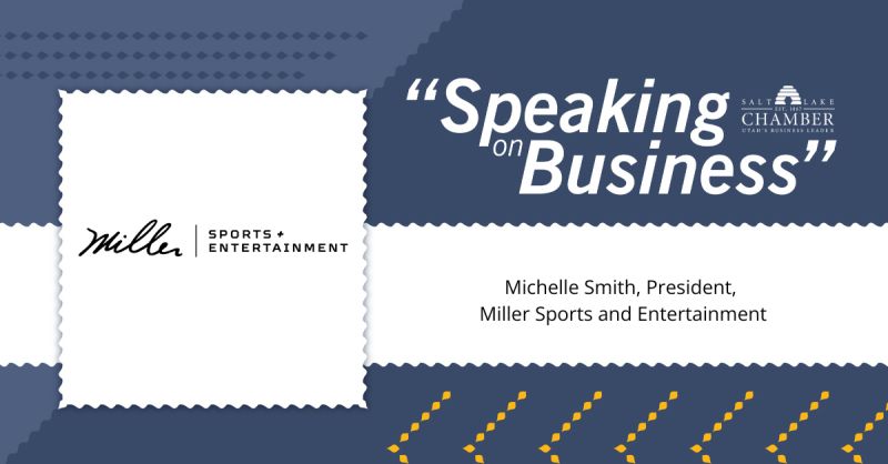 MillerSportsEnt's tweet photo. Michelle Smith, President of Miller Sports + Entertainment, joined Derek Miller from the @saltlakechamber to discuss the MSE highlights of this year.

Read or listen to the article here: https://t.co/Ja9JVSLtcp https://t.co/p17d3zCUER