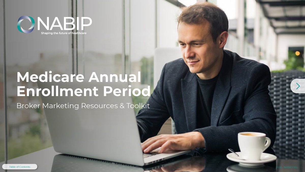💡 NABIP’s new #AEPResourceToolkit is here!
Get social posts, print materials, PSAs &amp; translation tools to help you shine this AEP season 🌟

Show clients the value of working with a trusted #NABIP member.
🔗 ow.ly/ELhe50X7qc6

#MedicareAEP #BrokerTools #MedicareAgents