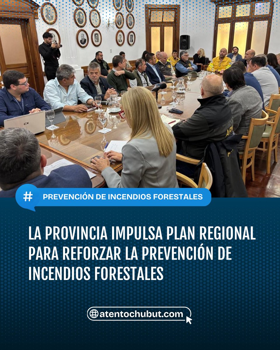 👨🏻‍🚒 CHUBUT IMPULSA UN PLAN REGIONAL PARA REFORZAR LA PREVENCIÓN DE INCENDIOS FORESTALES

Fue a partir de un trabajo conjunto entre las provincias patagónicas y el Gobierno Nacional para consolidar un esquema que garantice una respuesta rápida y coordinada frente a los incendios