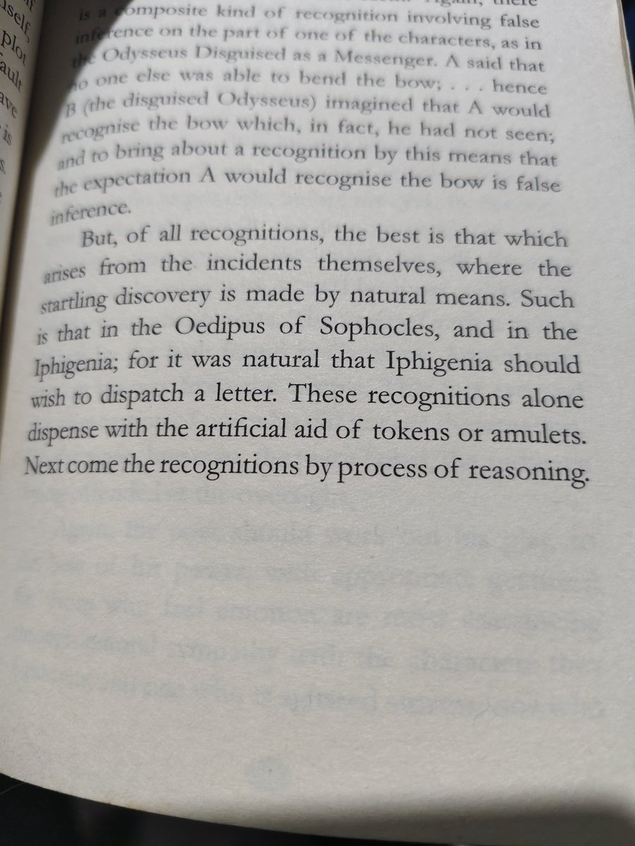 ByolBook's tweet photo. "But , of all recognition, the best is that which arises from the incidents themselves, where the startling discovery is made by natural means . "
Aristotle in Poetics (around 4th century BC)
.
.
#POETICS #Aristotle #greek #author #book #philosophy #time #line https://t.co/4zaQVyenUM
