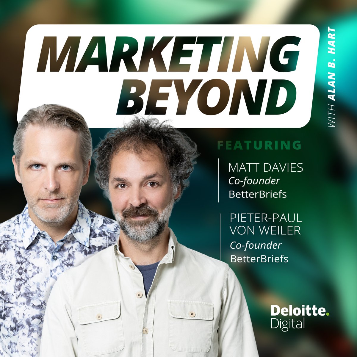 It’s estimated that 1/3 of marketing budgets are wasted on poor briefs.

In this week's Marketing Beyond, I chat with Matt Davies &amp; Pieter-Paul von Weiler of <a href="/Better_Briefs/">BetterBriefs</a> about the real cost of unclear briefs and how to fix them. 

Listen here: deloittedigital.com/us/en/podcasts…