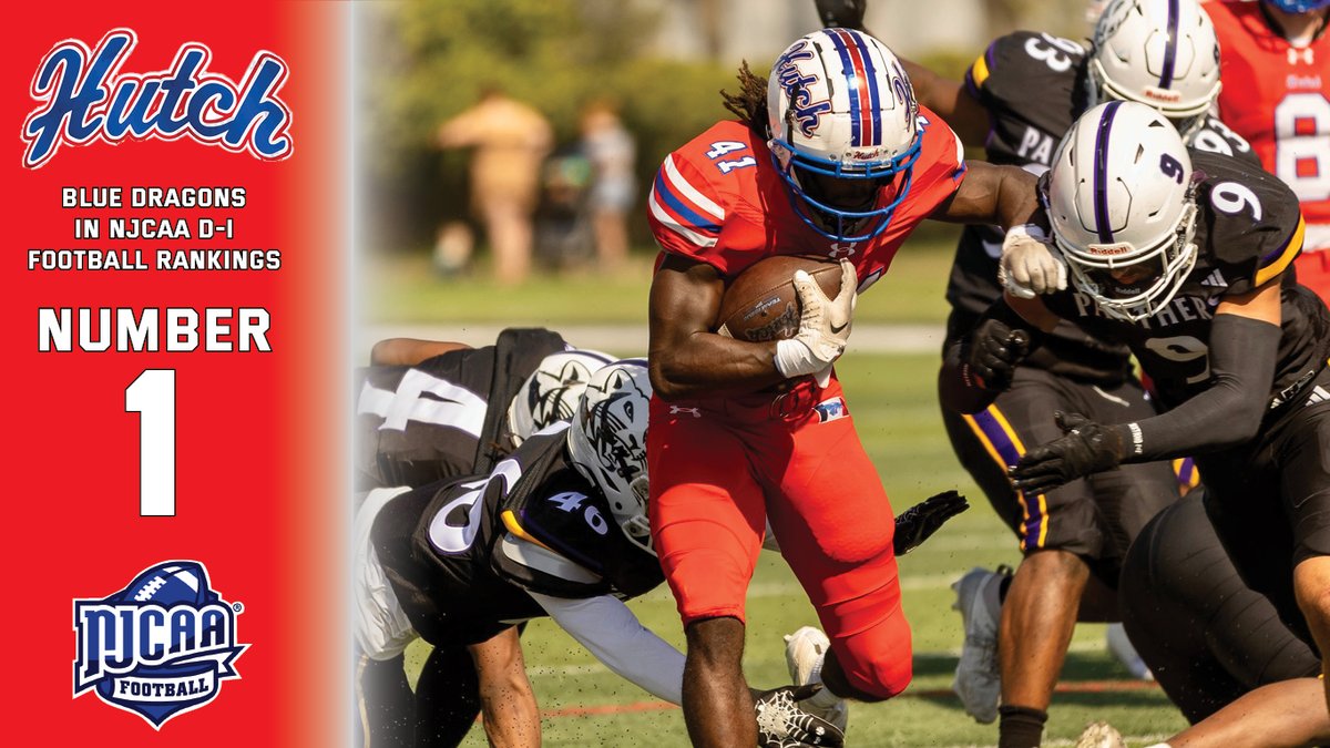 Blue Dragon Football is off to a 4-0 start and remains No. 1 in the latest <a href="/NJCAAFootball/">NJCAA Football</a> Division I Rankings. #BreatheFire 

hutchinson.prestosports.com/sports/fball/2…