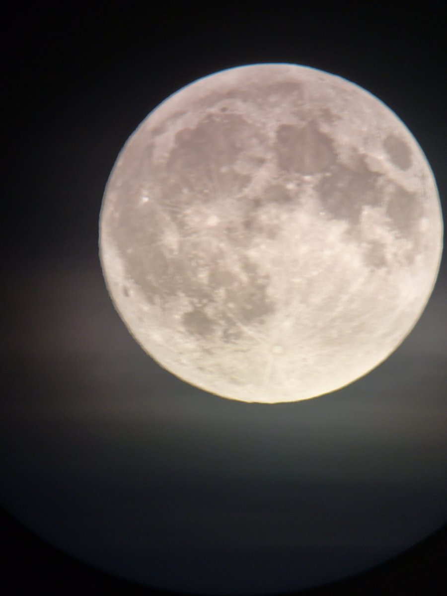 Netter Ausblick heute Abend
