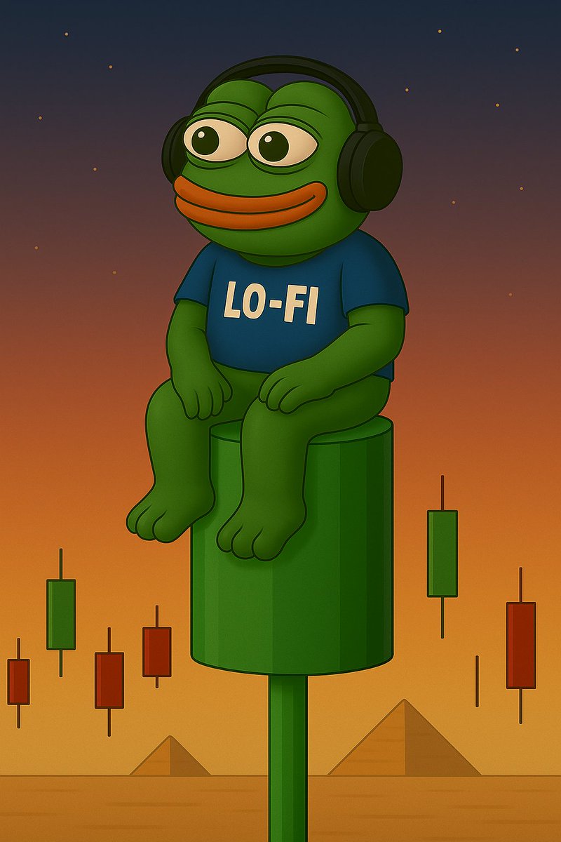 Lo-Fi PEPE 24/7 tweet media