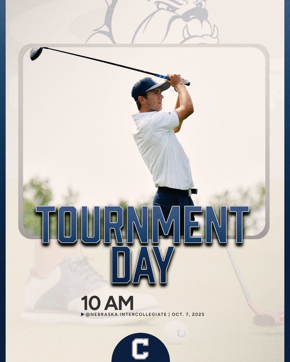 Concordia Bulldogs (@cunebulldogs) on Twitter photo ⛳️ TOURNAMENT DAY! ⛳️
<a href="/CUNEBulldogGolf/">CUNE Bulldog Golf ⛳️</a> @ Nebraska Intercollegiate 
🕐 10 AM
📍 Fremont GC (Fremont, NE) 
📊 nebgolf.org/nebraska-inter…
GGID: NEBINCOL25 ⛳️ TOURNAMENT DAY! ⛳️
<a href="/CUNEBulldogGolf/">CUNE Bulldog Golf ⛳️</a> @ Nebraska Intercollegiate 
🕐 10 AM
📍 Fremont GC (Fremont, NE) 
📊 nebgolf.org/nebraska-inter…
GGID: NEBINCOL25