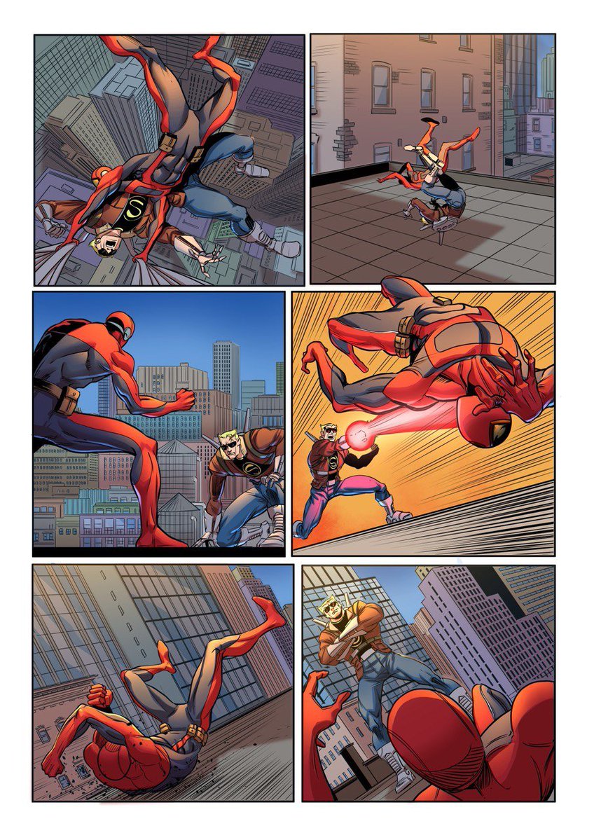 Tyson J. Rock - Rising Star Comics (@risingstarcom) on Twitter photo All the art for Rebound's short story on <a href="/Ron_Christian55/">HEROGEEK wants to bring heroes back.</a>'s Tales to Inspire is COMPLETE!
Here's a sneak peak! All the art for Rebound's short story on <a href="/Ron_Christian55/">HEROGEEK wants to bring heroes back.</a>'s Tales to Inspire is COMPLETE!
Here's a sneak peak!