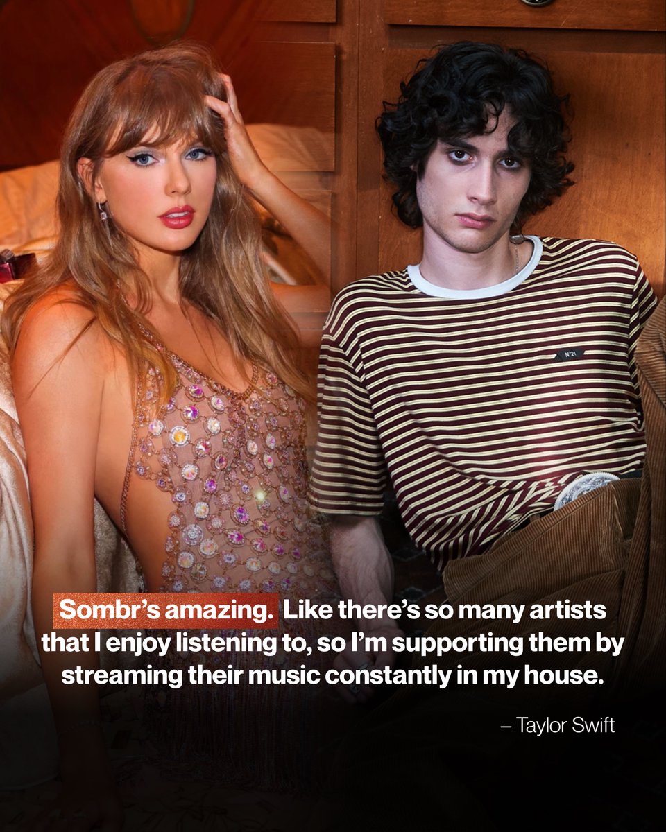 Songwriter recognize songwriter 🤝 Taylor Swift is a girl that gets it! 🙂‍↕️❤️‍🔥