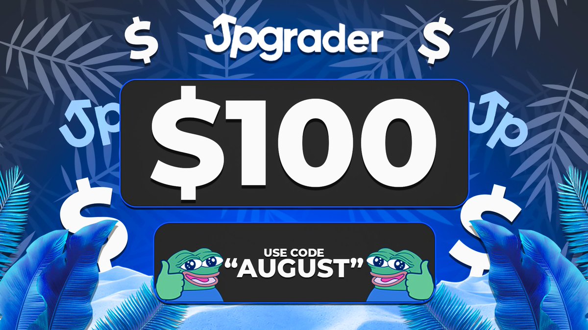 AugustMMXXIII's tweet image. 🎁 $100 @Upgradercom GIVEAWAY 🎉

✅ Follow + Retweet
✅ Apply code &quot;AUGUST&quot; on Upgrader upgrader.com/r/AUGUST

BRAND NEW, MASSIVE $7500 UPGRADER LEADERBOARD! 👉 augustrewards.com/leaderboard/up…

⏱️ 7 Days