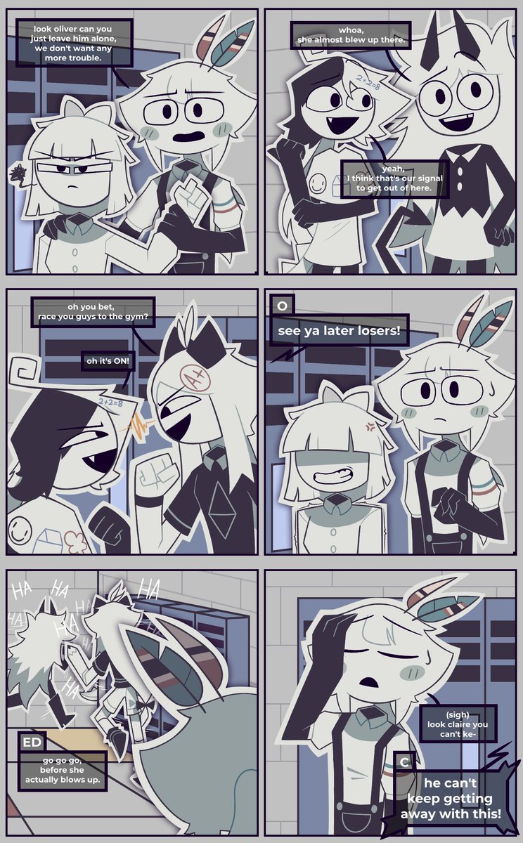 die_mad_polo's tweet photo. Chapter 2: a new target - page 5/8

#FPE #fundamentalpapereducation #webcomic

page 1/4 👇
https://t.co/o0zL6AP3ln https://t.co/i51pLKx7hI