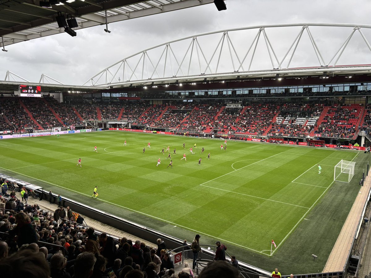 Great time in Alkmaar watching <a href="/AZAlkmaar/">AZ</a>