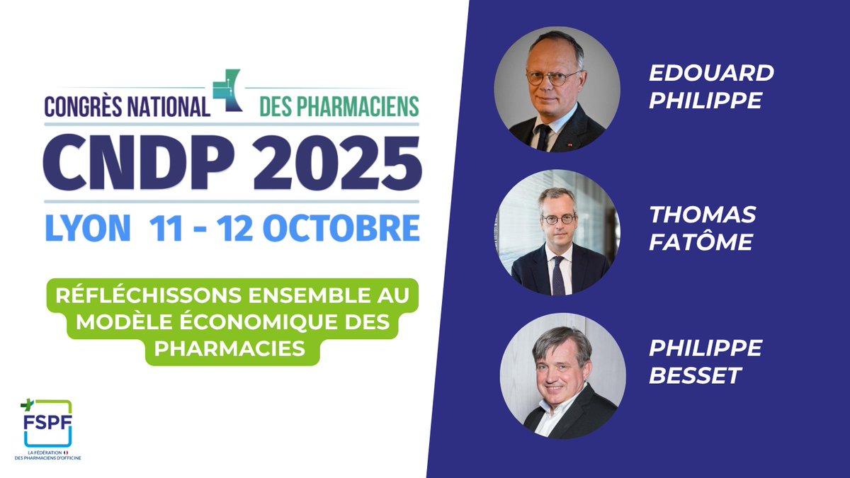 Avec l’actualité politique brûlante et la démission de Sébastien Lecornu, le Congrès national des pharmaciens s’annonce décisif.
Tout se jouera là-bas : avenir du modèle économique, avenir du réseau, avenir de la profession.
👉 congresdespharmaciens.org