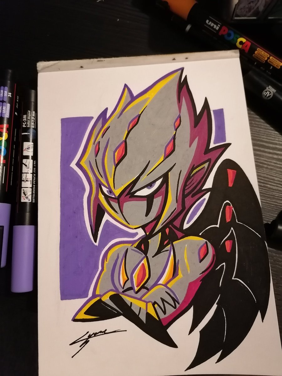 Breaking my art block with this Vector

#Yugioh #ZEXAL