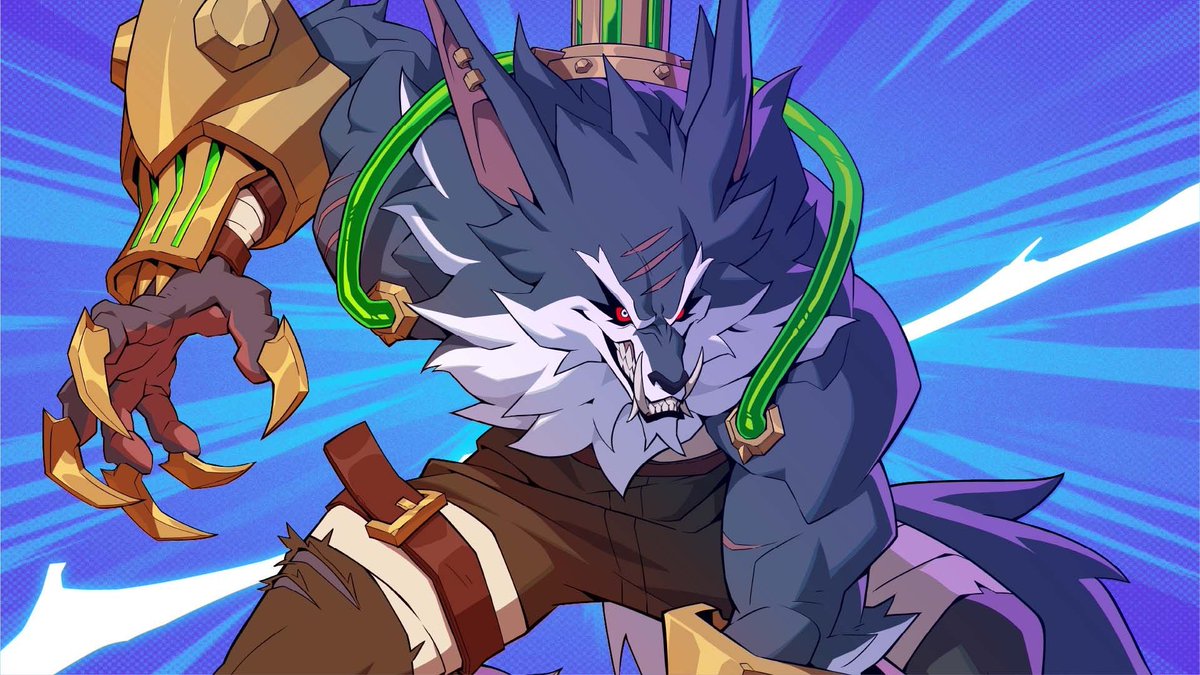 DaryusP's tweet photo. Warrick is coming to 2XKO along with Teemo tomorrow! https://t.co/YEnoyfqlTI