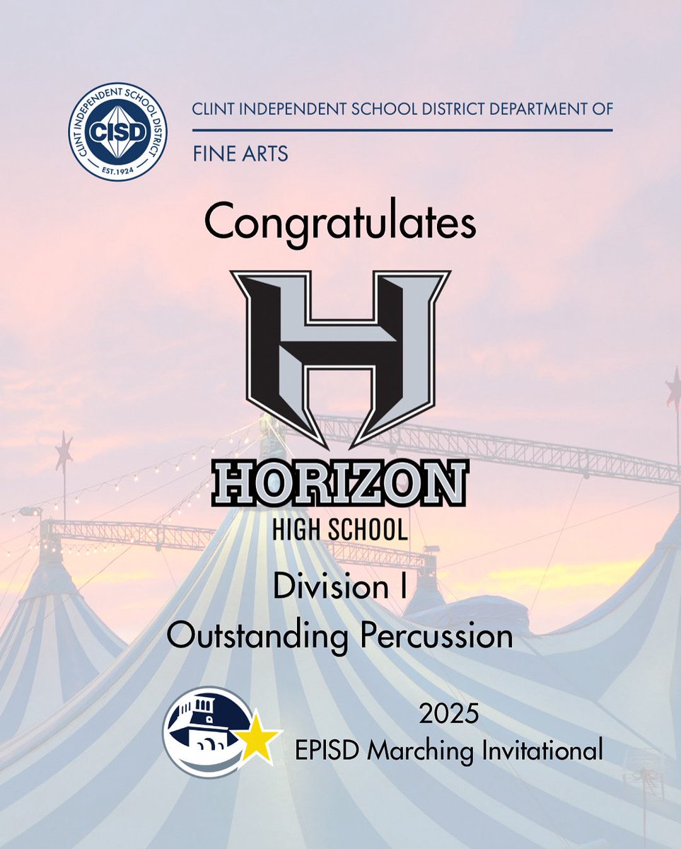 Clint ISD Fine Arts tweet media