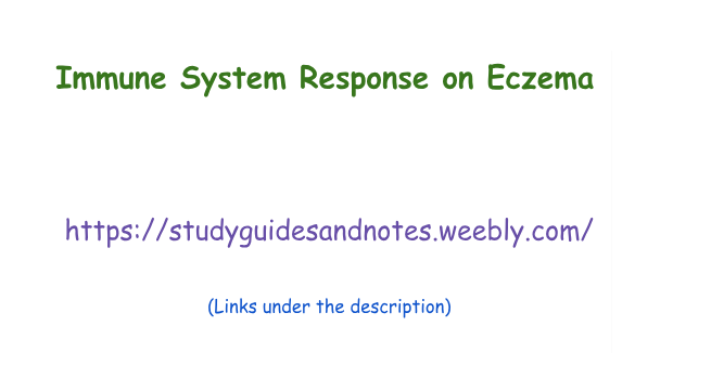 study_guideme's tweet image. Immune System Response on Eczema
 In this study, we explore the intricate relationship between the immune system and eczema, shedding light on the underlying mechanisms...
#immunesystem #eczema #eczemacauses #atopicdermatitis

find more: youtu.be/c5JV5zLqE3Y