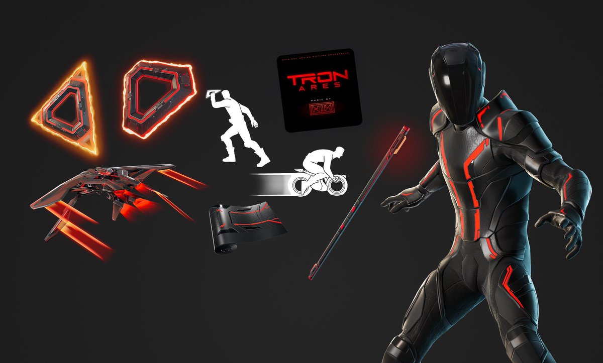 DerezzedCycle's tweet image. TRON: ARES X FORTNITE GIVEAWAY!

Prizes:
🥏TRON: Ares Bundle/2800 V-Bucks

To Enter:
👥Follow @DailyDoseOfTron and @DerezzedCycle 
♻️Repost and Like this post

⏰Ends in 24 hours!