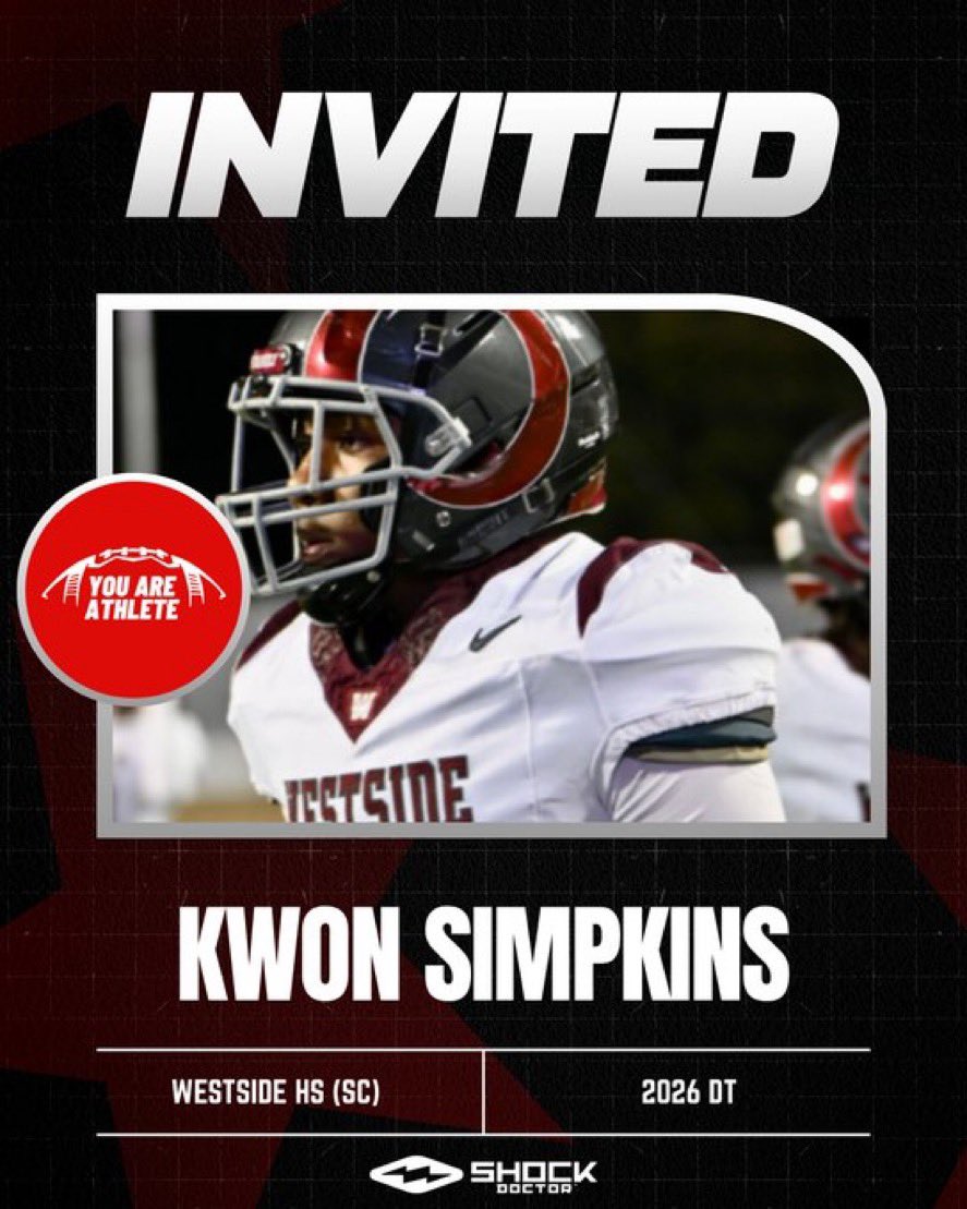 Thank You <a href="/youareathlete/">You Are Athlete</a> for the invitation