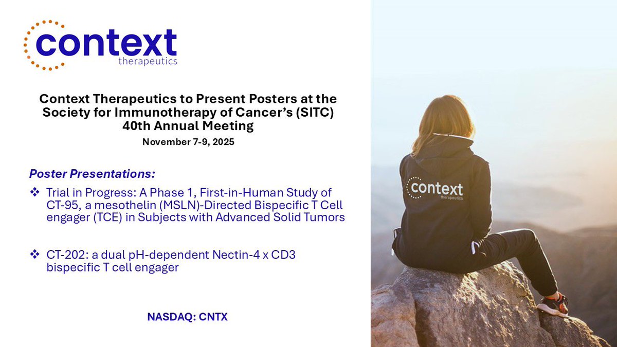 Context Therapeutics tweet media