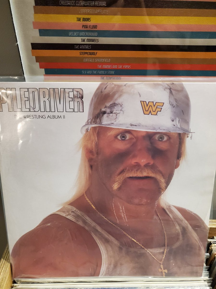 canadajackass's tweet photo. @MajorWFPod Not figure related but thanks to the pod over the last three years I started collecting vinyl and now have 575 albums including this gem! What's your favorite track? https://t.co/1YD1GE6505