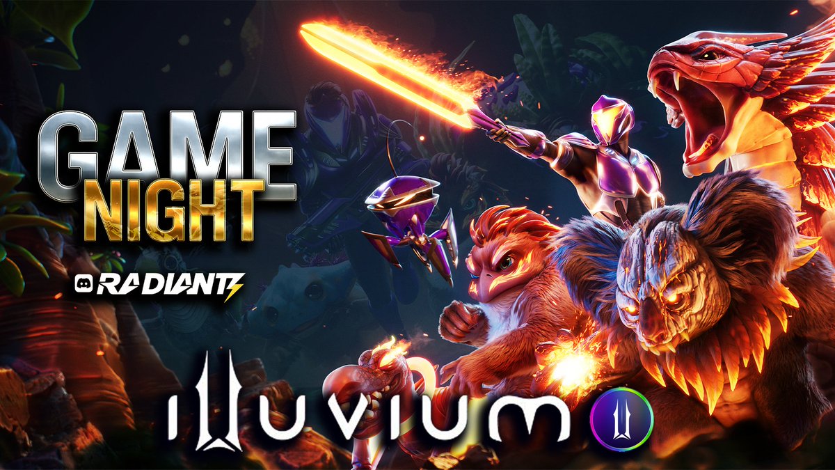 Game Night with <a href="/_RadiantZ/">RadiantZ</a>. ⚔️

ILV prizes. Community battles.

Just good vibes in the Arena tonight. 🔥