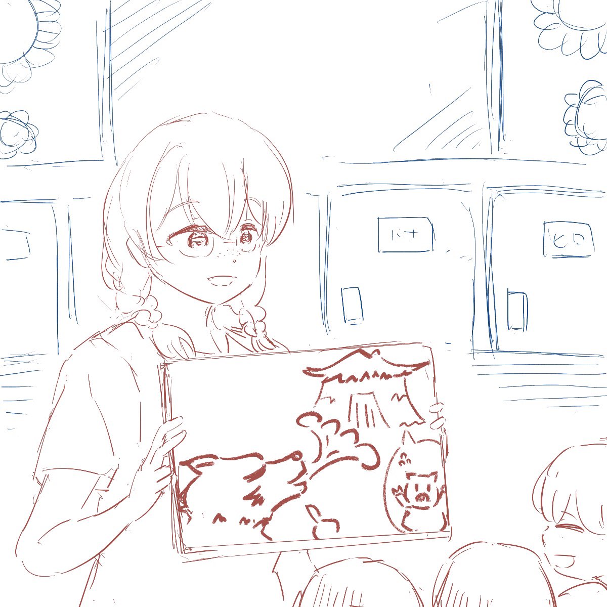 寝れなかったのでらくがき