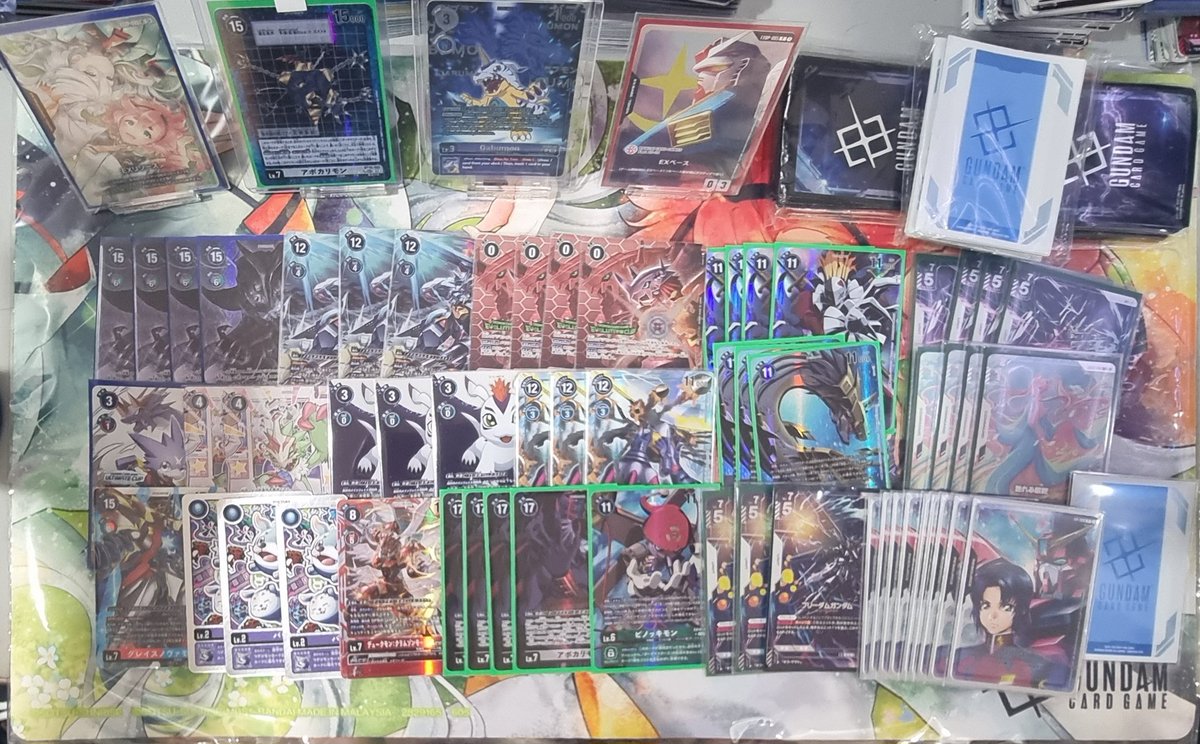 DigimonTCGCebPH's tweet image. We&apos;re now back in Cebu from BCF Manila. 
The event was super fun. I finally found my &apos;Grail&apos; for my Apocaly deck/collection, the highlight of my DCG haul. I&apos;m glad my friend helped me out with the GCG merch as well.

I really had fun playing with familiar faces and new ones too~