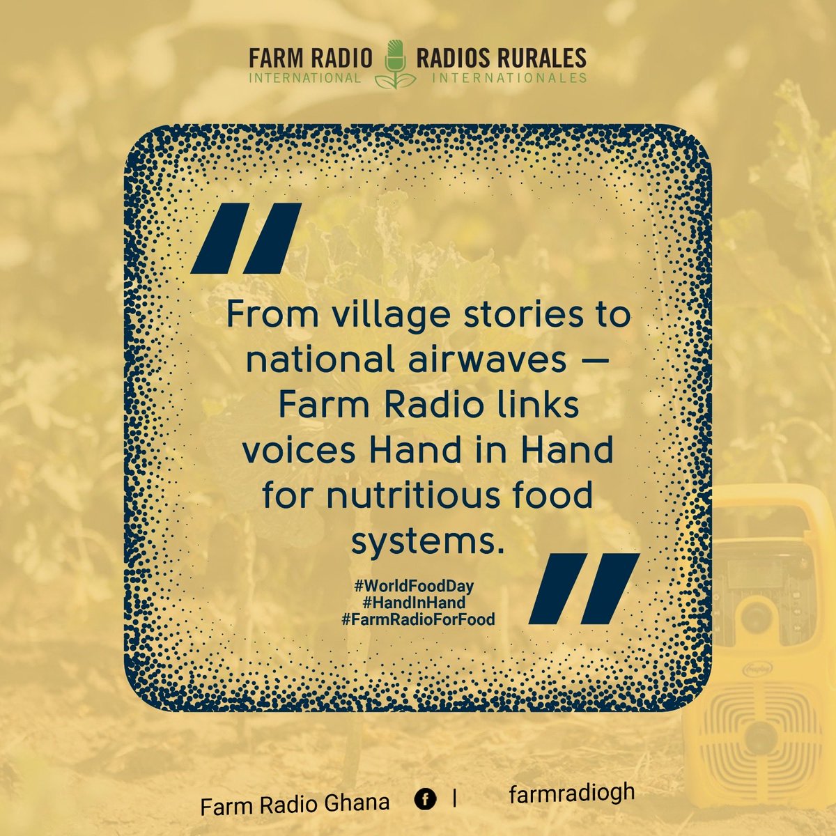 Farm Radio Ghana tweet media