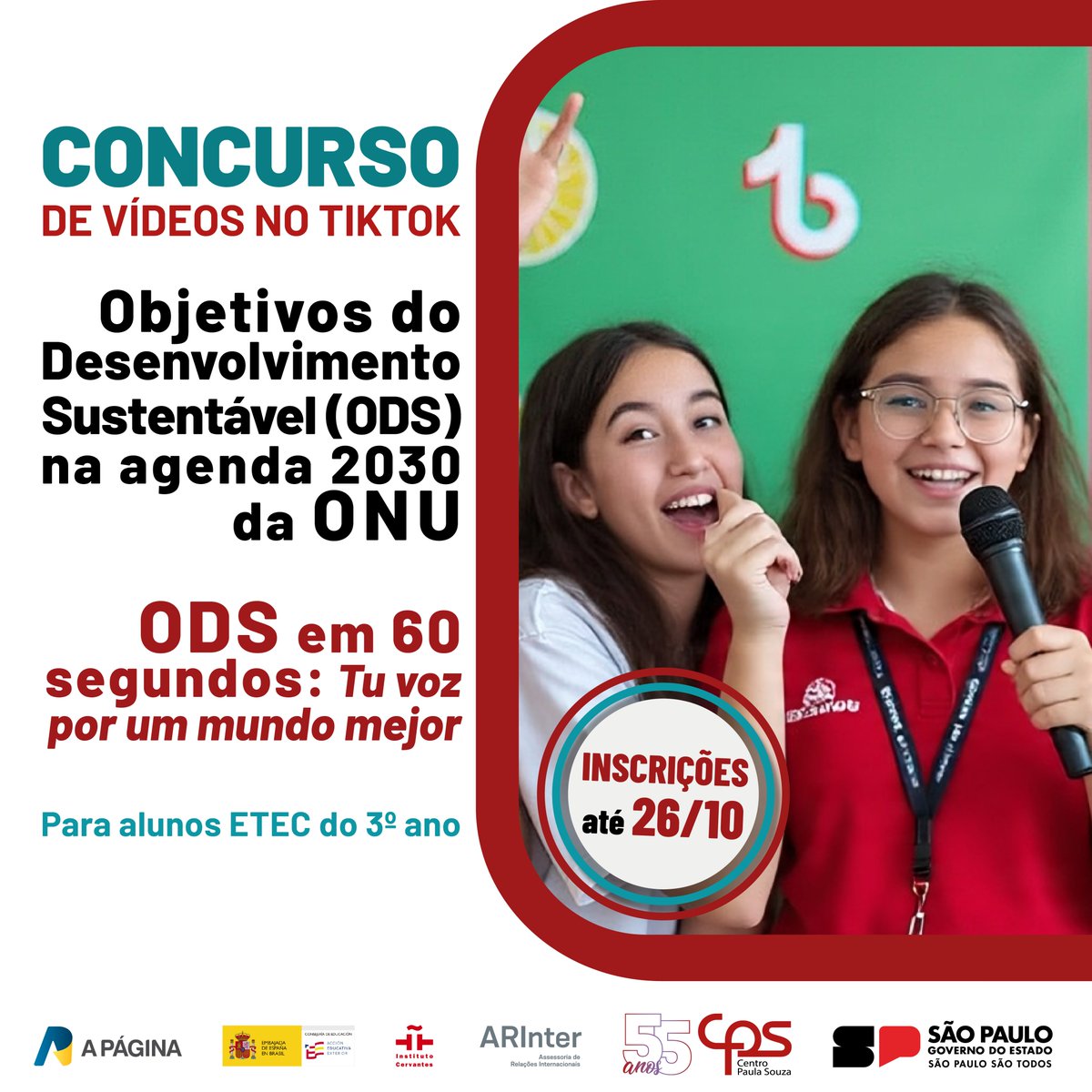 arintercps's tweet image. 📅 Inscrições: até 26 de outubro de 2025, pelo site:
👉 cursoselebrasil.com.br/codigo/k927tip…

🔗 Confira o regulamento completo no site da Consejeria de Educación:
👉 educacionfpydeportes.gob.es/brasil/convoca…

@arintercps #arintercps