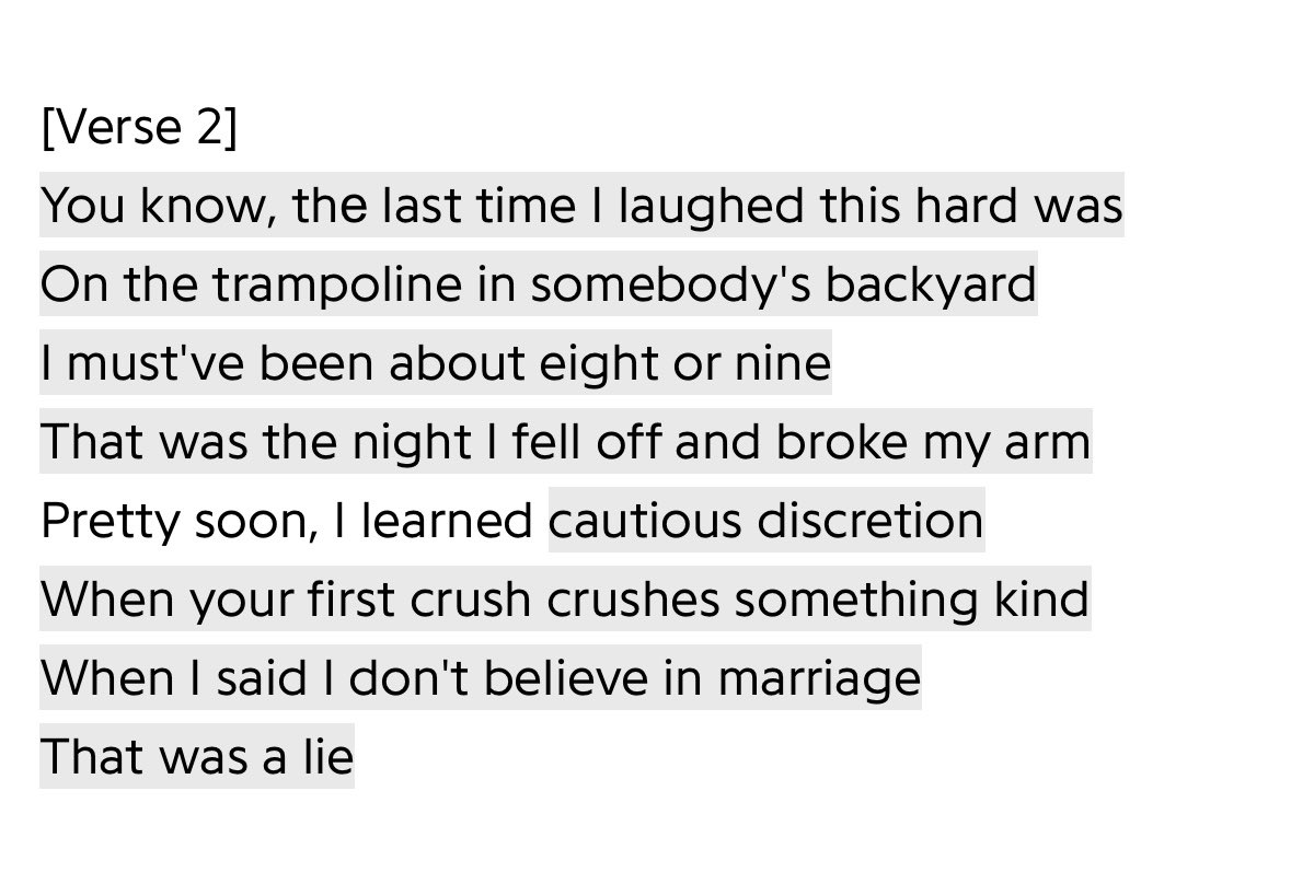 And this is a GOOD VERSE!!! We need to ban internet vocabulary from recording studios NOW!!