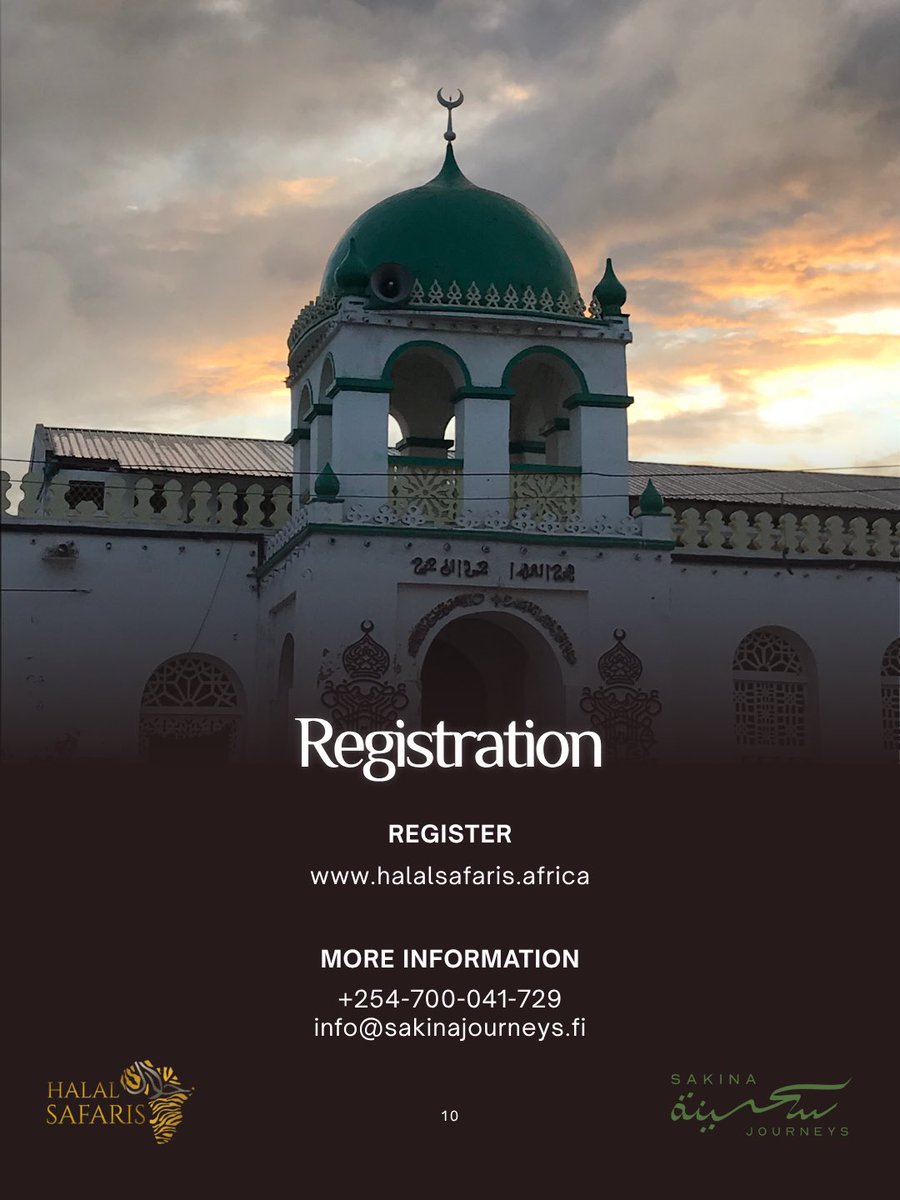 HalalSafaris's tweet photo. Join @halalsafaris and Sakina Journeys for the first ever Islamic knowledge sisters retreats in Kenya. Our first destination, Lamu, the idyllic archipelago with rich Islamic history from Dec 12-16, 2025. Visit https://t.co/LW0ywXuUXD to choose the right package for you https://t.co/nbuSBfSLYZ