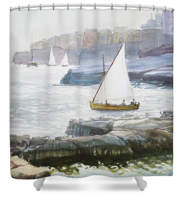 They bounced -- without actual bouncing, of course -- from one rocky inlet to another.

Sails along Rocky Shores shower curtain -- stevehendersonart.com/featured/sails…

#italy #italia #europe #sailing #sailboat #boating #travel #sail #boat #peaceful #thursdaymorning #decor #weekendvibes