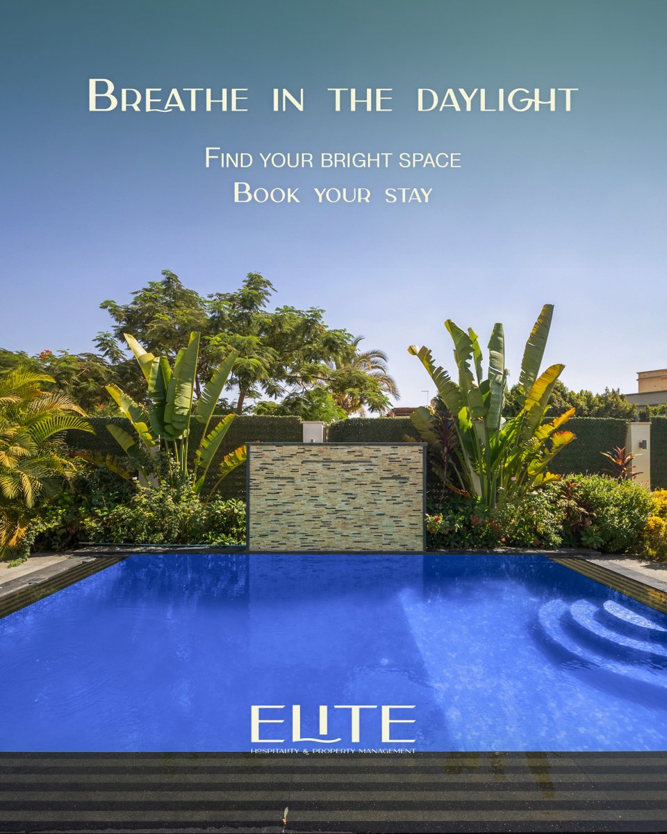 Elite_inns's tweet image. Breathe in the daylight. ☀️ Our stunning pools and lush surroundings offer the ultimate bright space to relax and rejuvenate. Find your serene escape. #PoolsideVibes #LuxuryPool