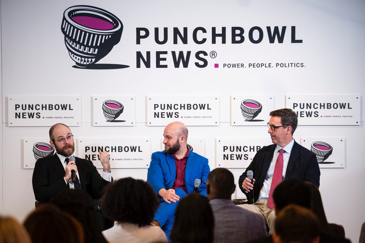 fintechthinksdc's tweet image. Join @PunchbowlNews for a Community Briefing at #DCFintechWeek!

Hear from Dave Clarke, Samantha Handler &amp;amp; Brendan Pedersen on what’s happening behind the scenes in DC, from gov funding to key debates ahead.

🗓️Oct 15 | 9:30–10:00 a.m. | AWS HQ

Register: registrations.dcfintechweek.org/w/event/688796…