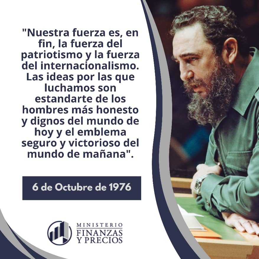#100AñosConFidel 
#FinanzasyPrecios