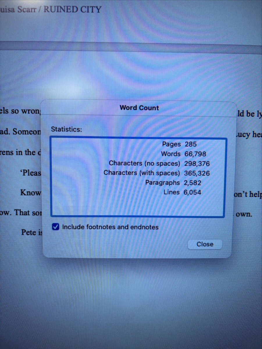I wrote the last chapter today but this is far from the end. In fact, this is probably the most chaotic a first draft has ever been.
Tomorrow I go back to the beginning and start plotting the living daylights out of it!
#workinprogress #firstdraft #basedraft #chaoticwriting