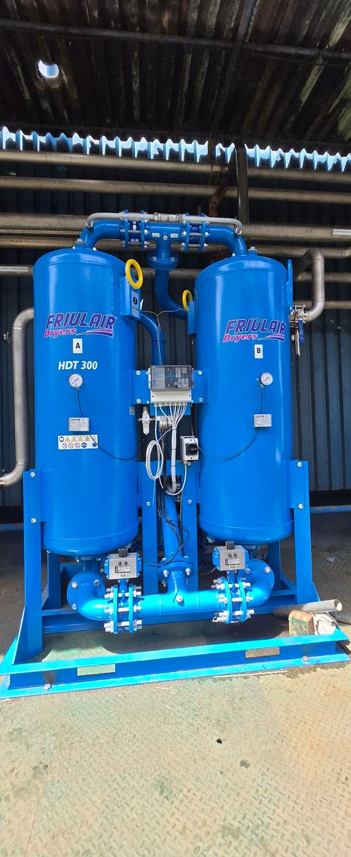 ample_system's tweet image. Another project successfully commissioned — precision, passion, and performance delivered!”

Supply, installation, and commissioning of HDT-300 30,000l/mins and HDT-400 42,000)/mins Dessicant Dryiers.

#industrialinstallation #projectmanagementprofessional #excellenceengineering