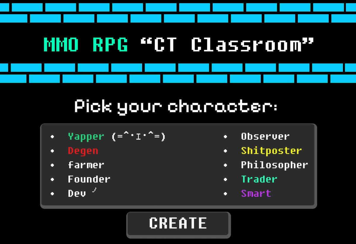 0xQuonlix's tweet image. [ CT CLASSROOM ]

I think CT is just one big classroom

Some sit in the front, chasing attention
Some hide in the back, chasing charts

Most of us are somewhere in between - trying to make sense of it all

Who are you in this class?🧵👇